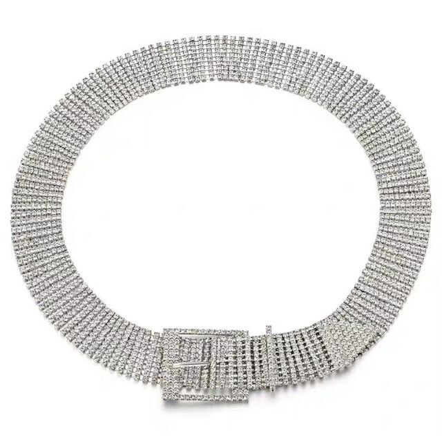 Thắt lưng, nịt lưng đính đá lấp lánh sang chảnh✨