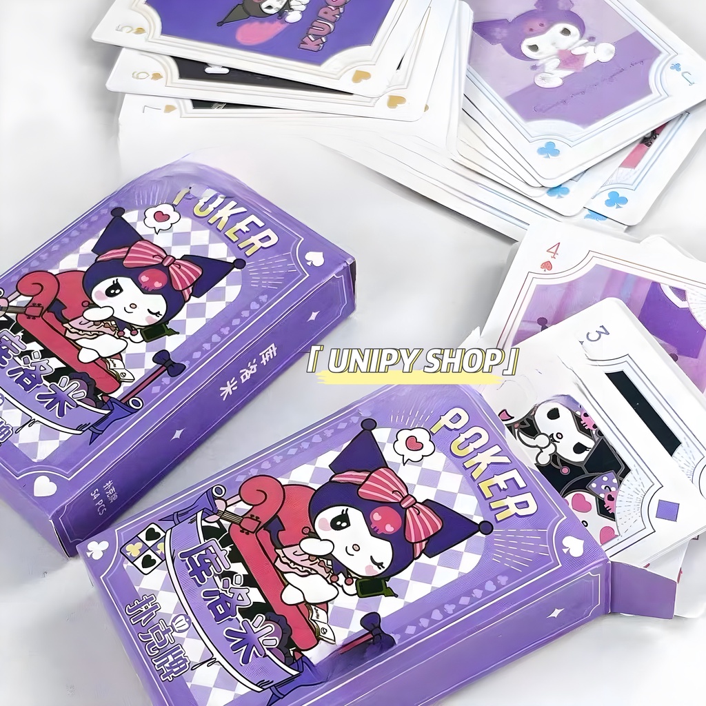 Bộ Bài Tây SANRIO 54 Lá | Thẻ Bài SANRIO Sưu Tầm Đáng Yêu