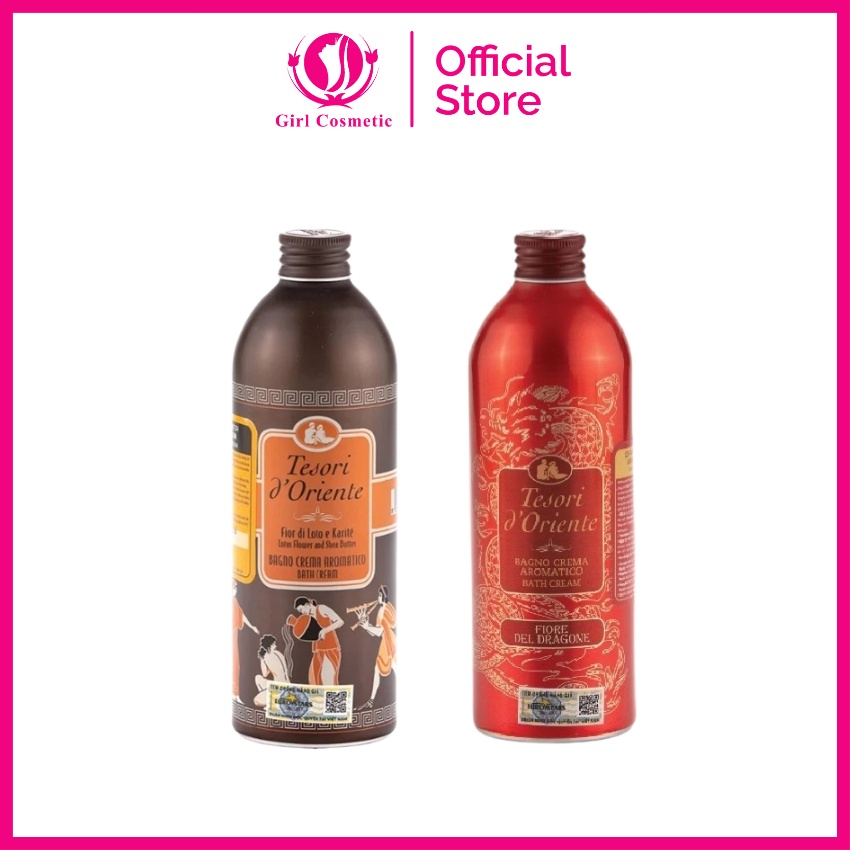 Sữa tắm xích hương nước hoa Tesori D' Oriente Italia 500ml