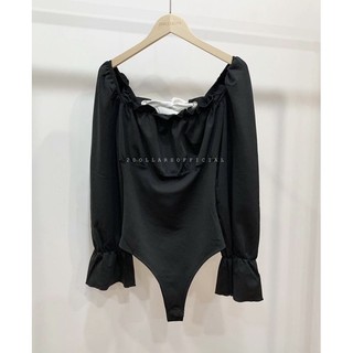 BodySuit Tay Dài Thắt Dây Lưng