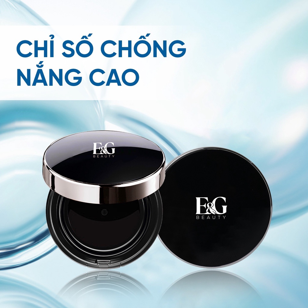 Phấn Nước E&G Che Phủ toàn diện, Dưỡng ẩm da mềm mịn không trôi 16 tiếng E&G Perfect Cover Cushion