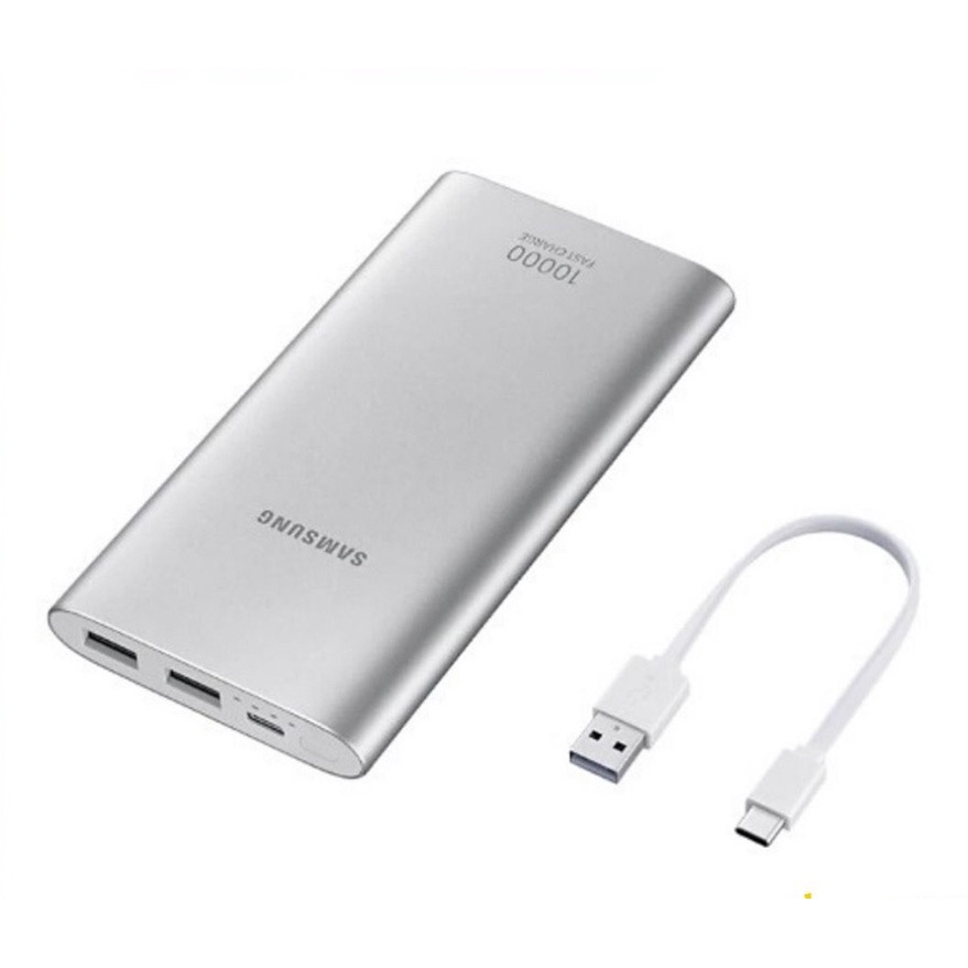 Sạc Dự Phòng Samsung Dung Lượng 10.000mAh 2 Cổng USB + 1 Type-C - Sạc Dự Phòng EB-P110