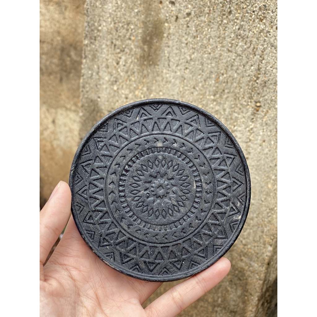 Họa Tiết Hoa Văn Mạn Đà La Giả Đá Trang Trí Tiểu Cảnh - Rộng 10Cm