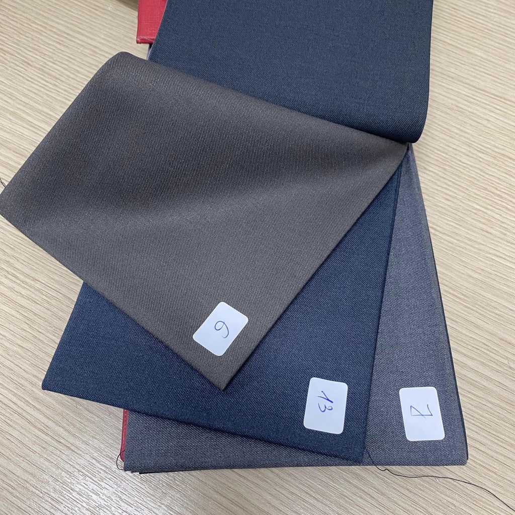 Vải Wool cao cấp (VHT010) dày dặn, giãn nhẹ 2c, lên vest, quần tây nam nữ, váy đầm, âu phục, set