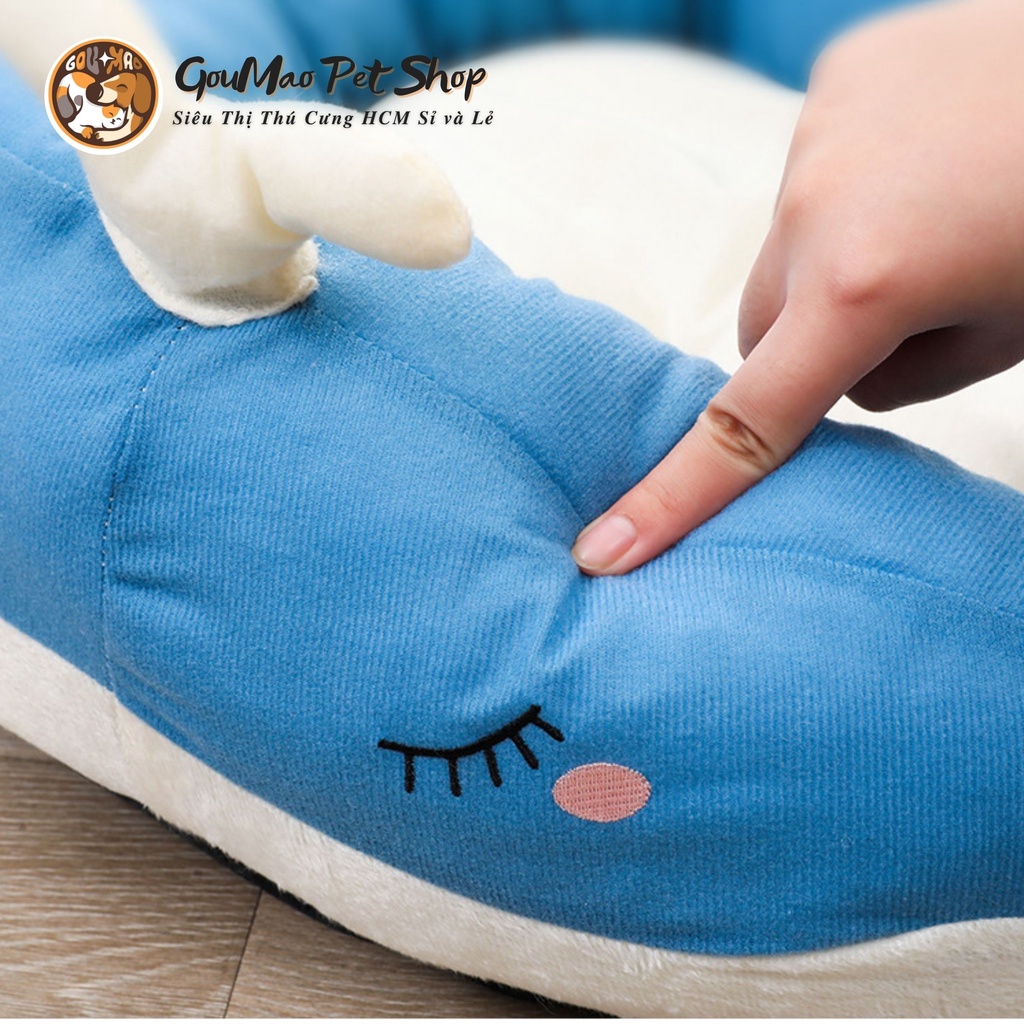 Đệm / Nệm cho chó mèo kiểu dáng Cá voi và Vịt - Goumao Pet