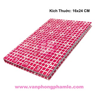Sổ caro 16x24 cm dày thảo linh 250 trang