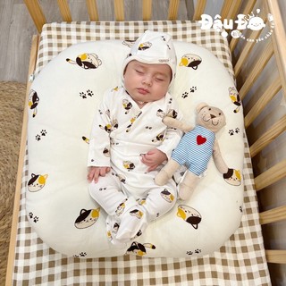Bộ sơ sinh bambo sợi tre & cotton
