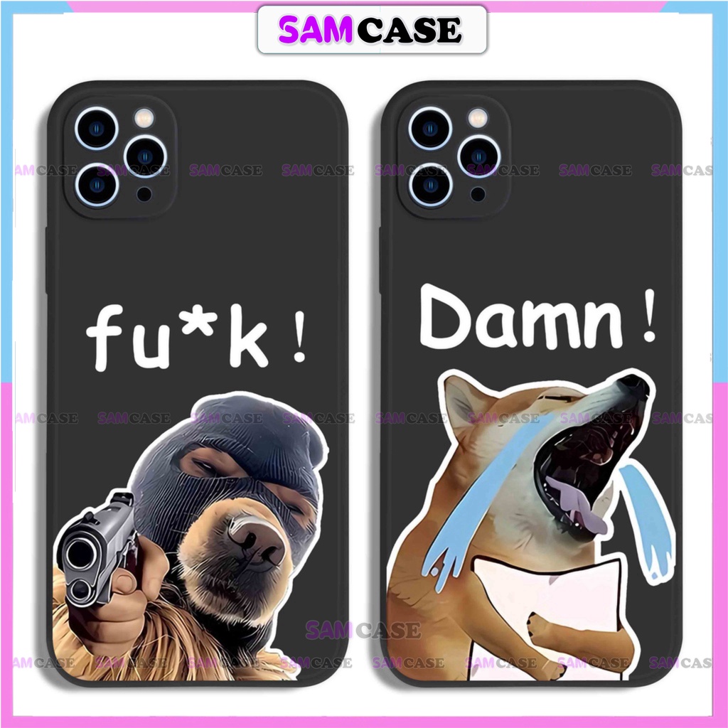 Ốp lưng iphone cặp đôi hoạt hình độc lạ chó ngộ nghĩnh dễ thương đẹp cho ip 6/6s/7/8/X/XS/11/12/13/14 Pro Plus Max