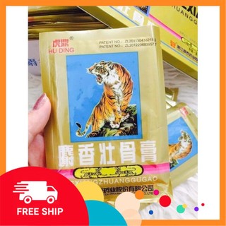 Bịch Cao Dán Con Cọp ( Cao Tráng Cốt Chỉ Thống Xạ Hương ) Chăm Sóc Chấn Thương Bịch 4 Miếng