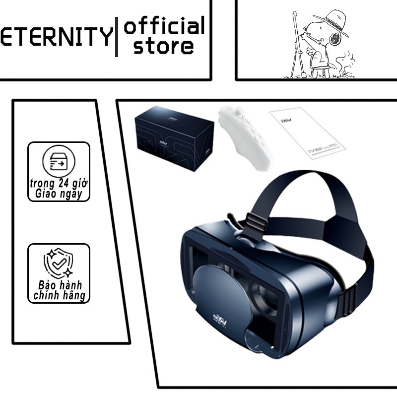 Kính Thực Tế Ảo VR VRG Pro 3D VR Góc Rộng 5~7 Inch, Tương Thích Mọi Dòng Điện Thoại, Bảo Hành 12 Tháng