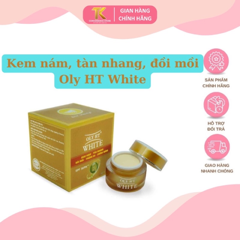 Kem Oly HT white nám tàn nhang đồi mồi trắng da chống nắng