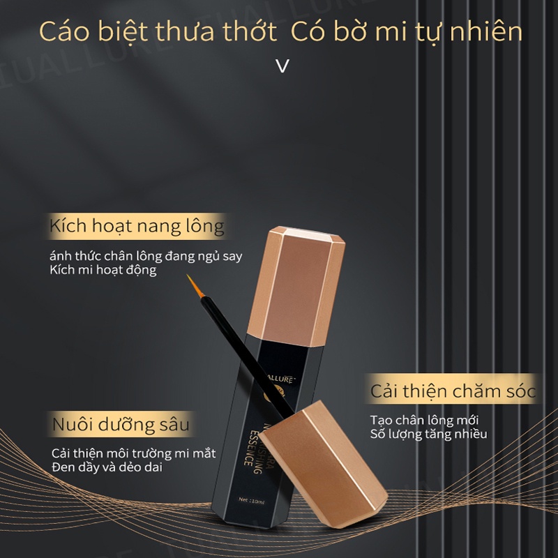 Tinh Chất Mọc Mi 10ML Kích Thích Mọc Lông Mi Làm Dày Lông Mi Nhanh Tự Nhiên Nuôi Dưỡng Mi Dài Và Cong