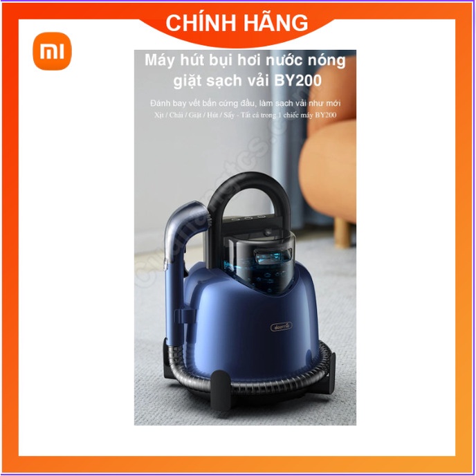 Máy giặt cầm tay ,máy làm sạch bằng hơi nước cầm tay Deerma BY200 cho sofa, thảm, nệm, rèm