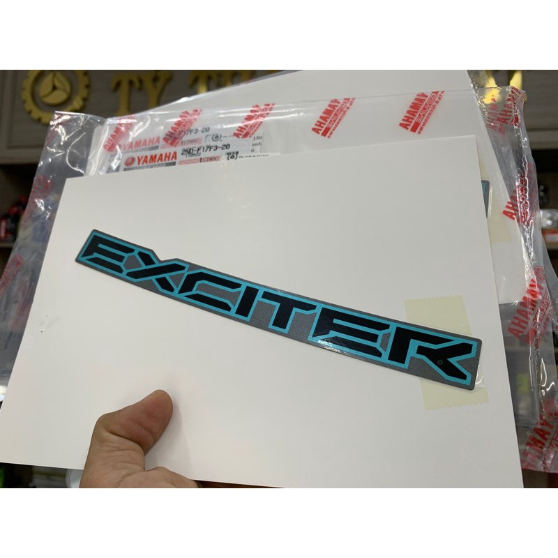 Tem sườn Ex 150 Led 20 Xám Xanh Limited