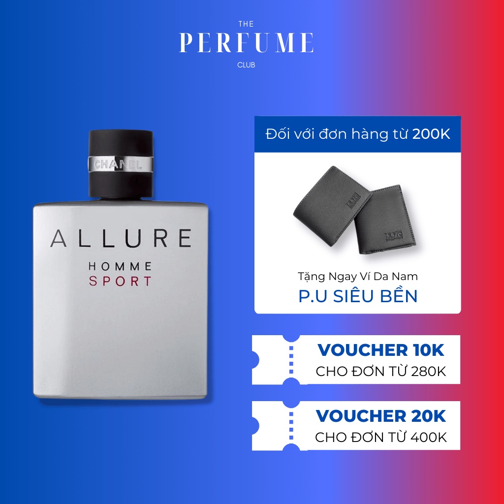 Nước Hoa Nam Chanel Allure Homme Sport EDT - Dầu Thơm Nam Tính Mạnh Mẽ | BigBuy360 - bigbuy360.vn