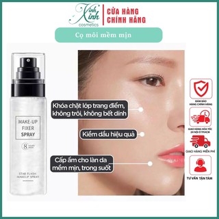 [Auth] Xịt khóa make up Humui giữ lớp trang điểm, xịt khoáng giữ ẩm khoá chặt lớp trang điểm lâu trôi suốt 24h