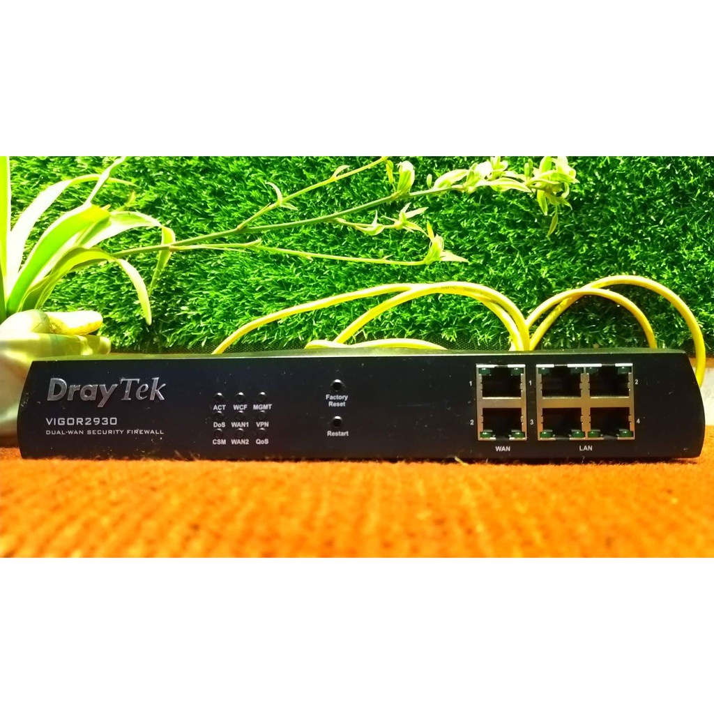 Vigor 2930 Series Router Firewall