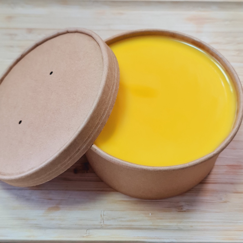 Sáp Bơ làm nến pha sẵn, thành phần tự nhiên, hộp 800g, hộp 1kg. Nguyên liệu làm nến - Uudam Handmade