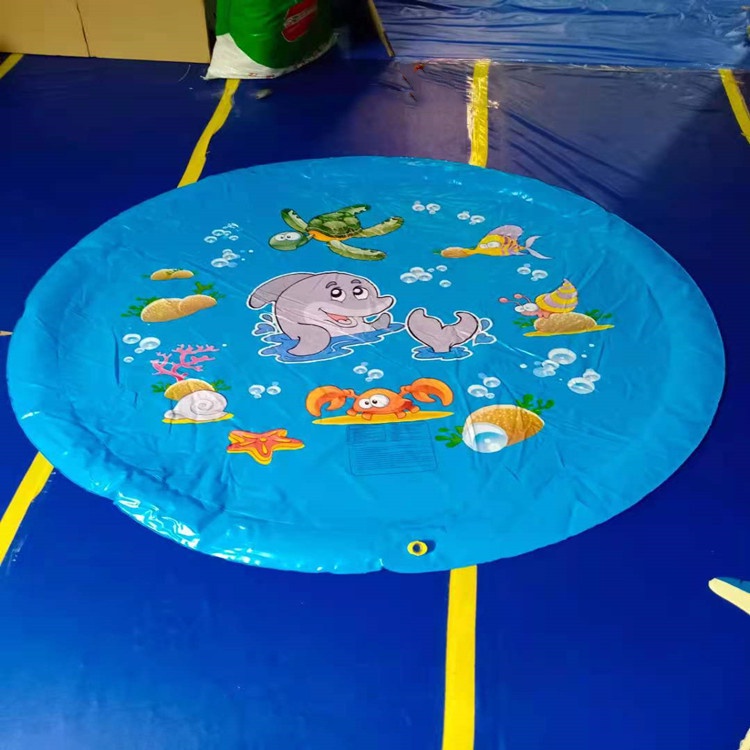 Thảm phao phun nước 170cm/150cm/100cm Bể bơi phao bơi, phao bơi cho bé, bể bơi phao