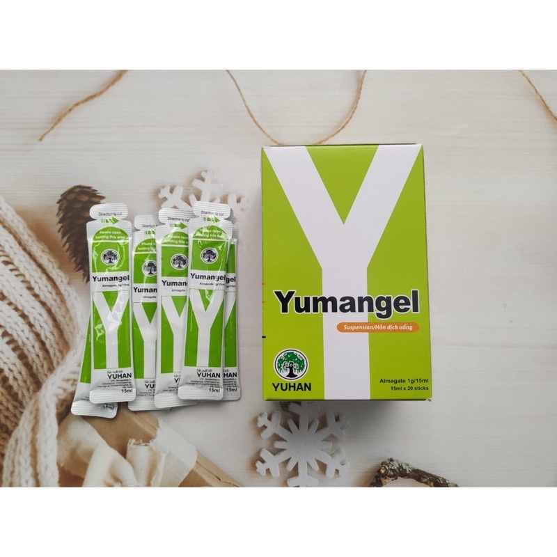 Gel Dạ Dày Yumangel Hàn Quốc  - Giảm Viêm Loét Và Bảo Vệ Niêm Mạc Dạ Dày - Hộp 20 Gói Locashop