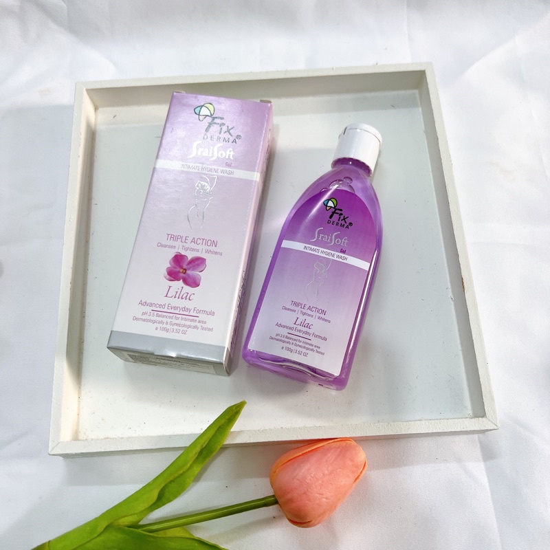 Fixderma Gel Vệ Sinh Hương Hoa Tử Đinh Hương Srai Soft Gel – Lilac 100g