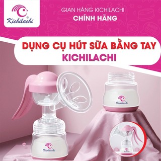 Máy hút sữa cầm tay kichilachi, bình vắt sữa cho bé
