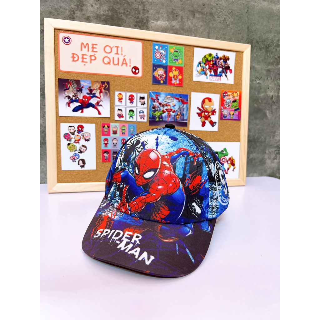 NÓN KẾT/ NÓN LƯỠI TRAI SIÊU NHÂN CHO BÉ TRAI