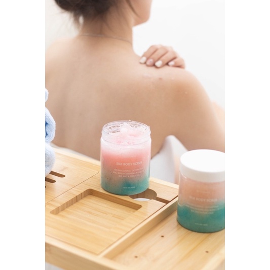 Tẩy Da Chết Silk Body Scrub Be.Cosmetic Làm Sạch Da Chết, Dưỡng Trắng Toàn Thân, Giảm Mụn Mờ Thâm, Giảm Thâm Mông | BigBuy360 - bigbuy360.vn