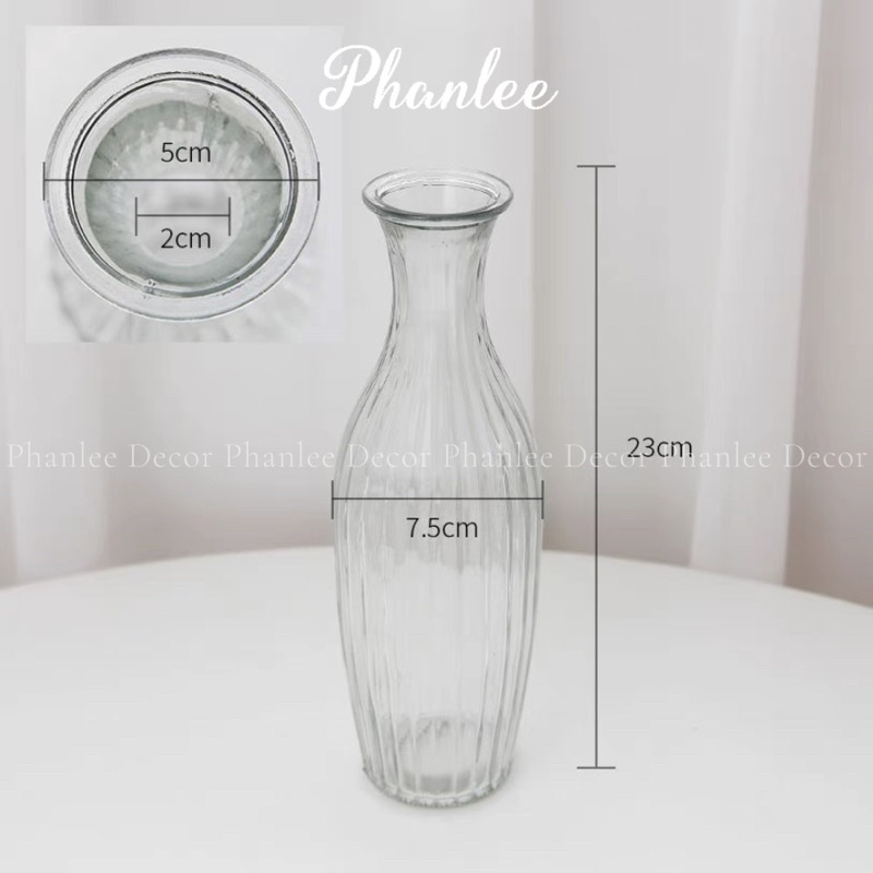 Bình hoa nhỏ vân sọc Phanlee