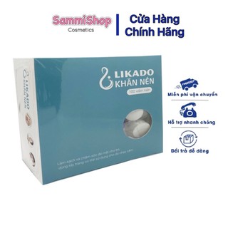 Khăn nén du lịch likado dạng viên kẹo