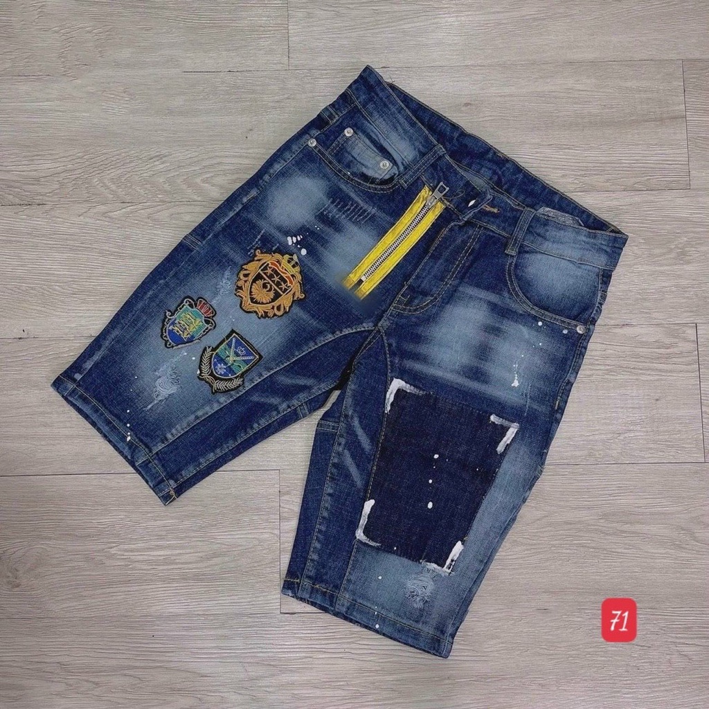 **8 MẪU QUẦN SHORT JEAN THÊU NAM CAO CẤP BAO DÀY, ĐẸP CHẤT LƯỢNG Y HÌNH HÀNG CHUẨN SHOP ( ĐƯỢC ĐỔI TRẢ )