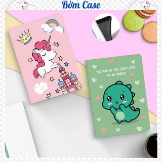 Ốp ipad Silicon Khủng Long cute Bao da ipad Air 1,2,3,4,5,6 - Gen 5,6,7,8,9,10 - Pro 11,9.7,10.5...BỜM CASE