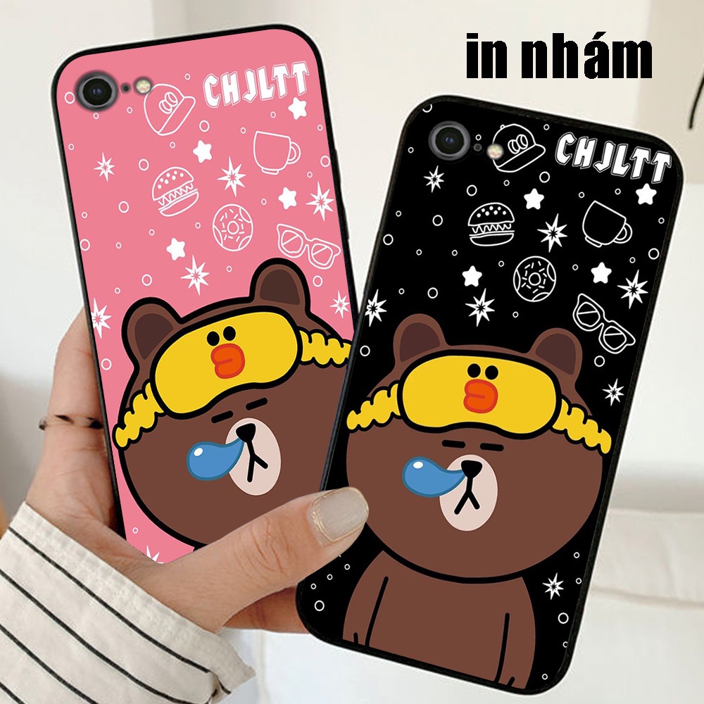 Ốp lưng Iphone 6 / 6s / ip 6 plus / 6s plus bộ hình gấu nâu rất gì và này nọ