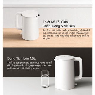 Ấm đun nước siêu tốc Deerma/ Ấm đun nước siêu tốc N1