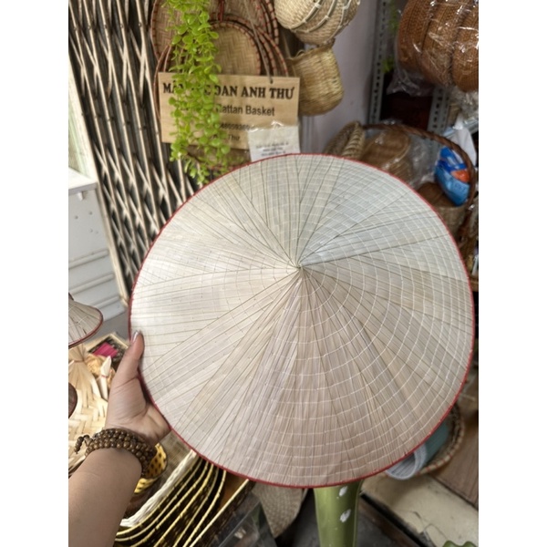 Nón lá, nón trang trí nón múa hát trẻ em, nón decor, nón người lớn nón lá shop Mây tre đan Anh Thư loại đẹp