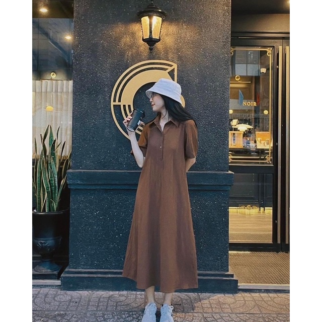 Váy polo dáng xuông vải nhăn kèm vay 2s trong hàng chuẩn l1 - Vây polo Cuastore.vn