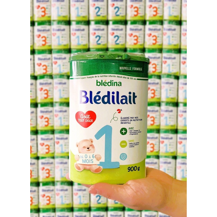 Sữa Bledilait chính hãng Pháp - hộp 900g số 1,2,3 date mới