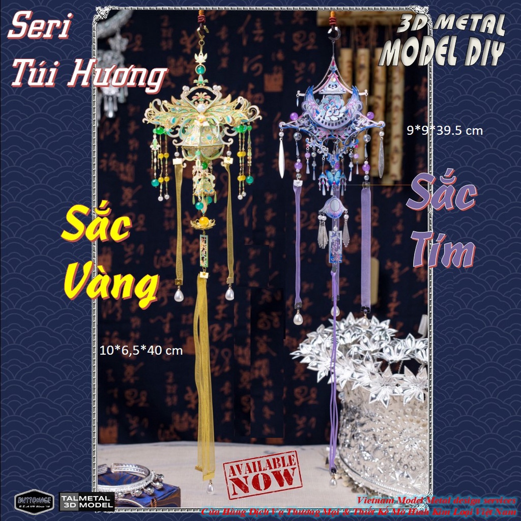 Mô Hình Lắp Ráp 3d Seri Túi Hương - MU