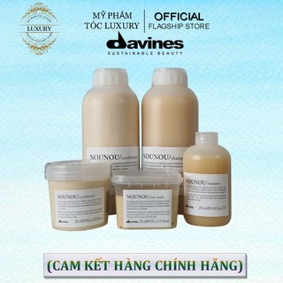 Dầu gội, Dầu xả, Dầu hấp phục hồi hư tổn Nounou Davines 250ml-1000ml