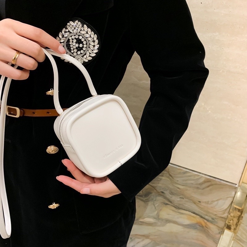 Túi xách nữ, túi mini hộp vuông Hara Store T16