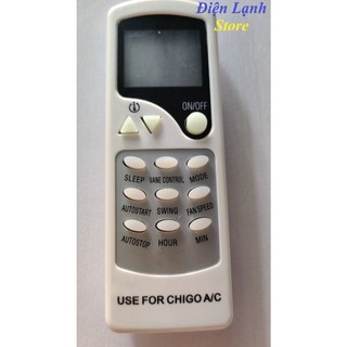 Remote máy lạnh Chigo 2 chiều..
