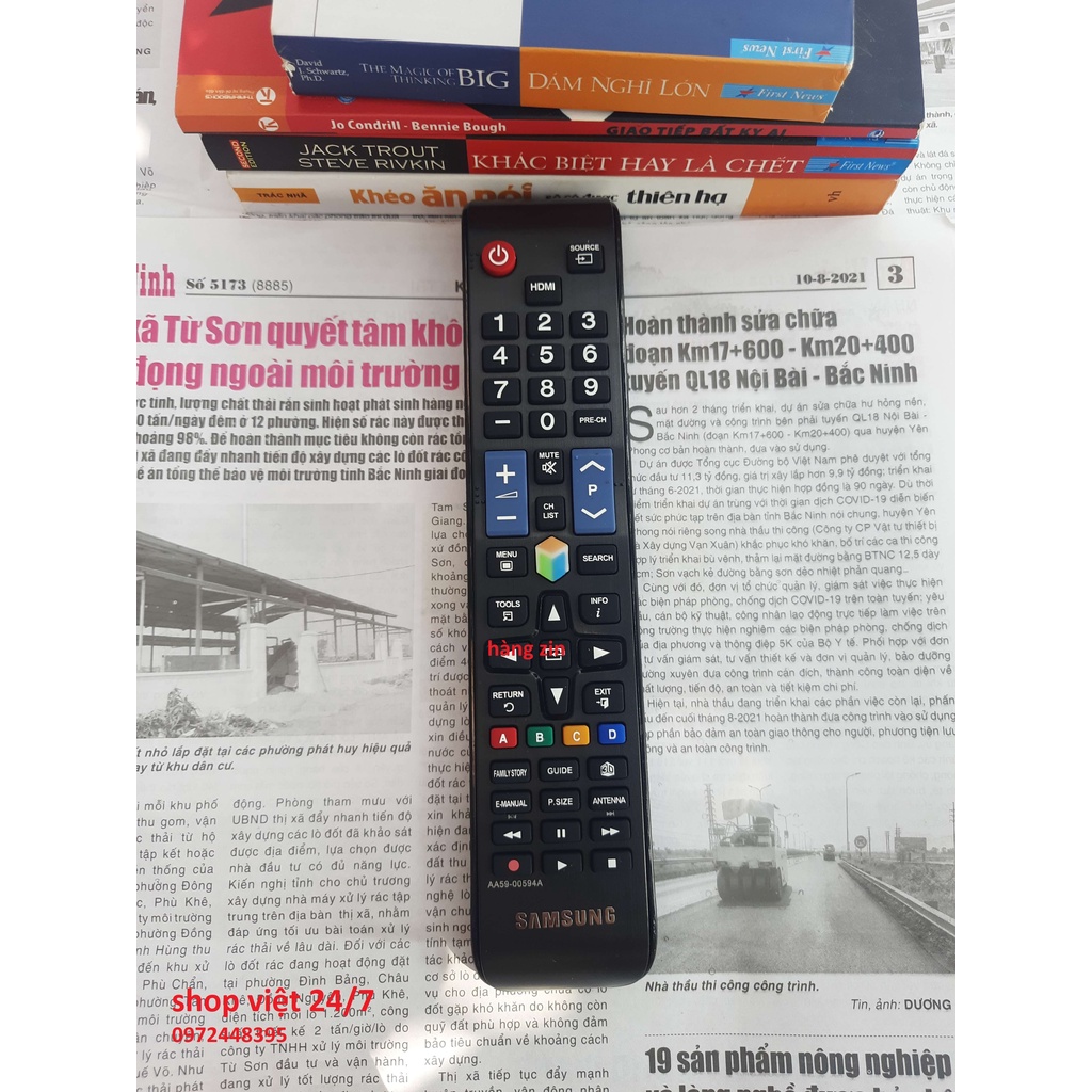 ĐIỀU KHIỂN TIVI SAMSUNG, REMOTE TIVI SAMSSUNG