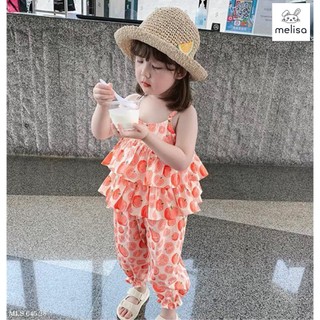 Set bé gái quần boom siêu mát siêu Hot