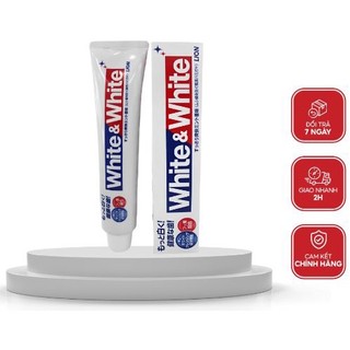 Kem đánh răng white and white lion 150g của nhật