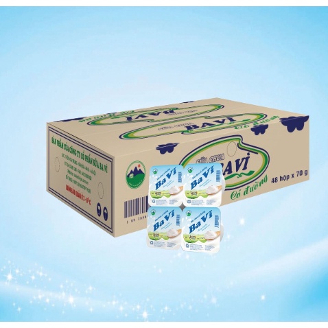 Sữa chua trắng Ba vì 100g
