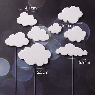 Set que cắm 8 đám mây xốp trắng