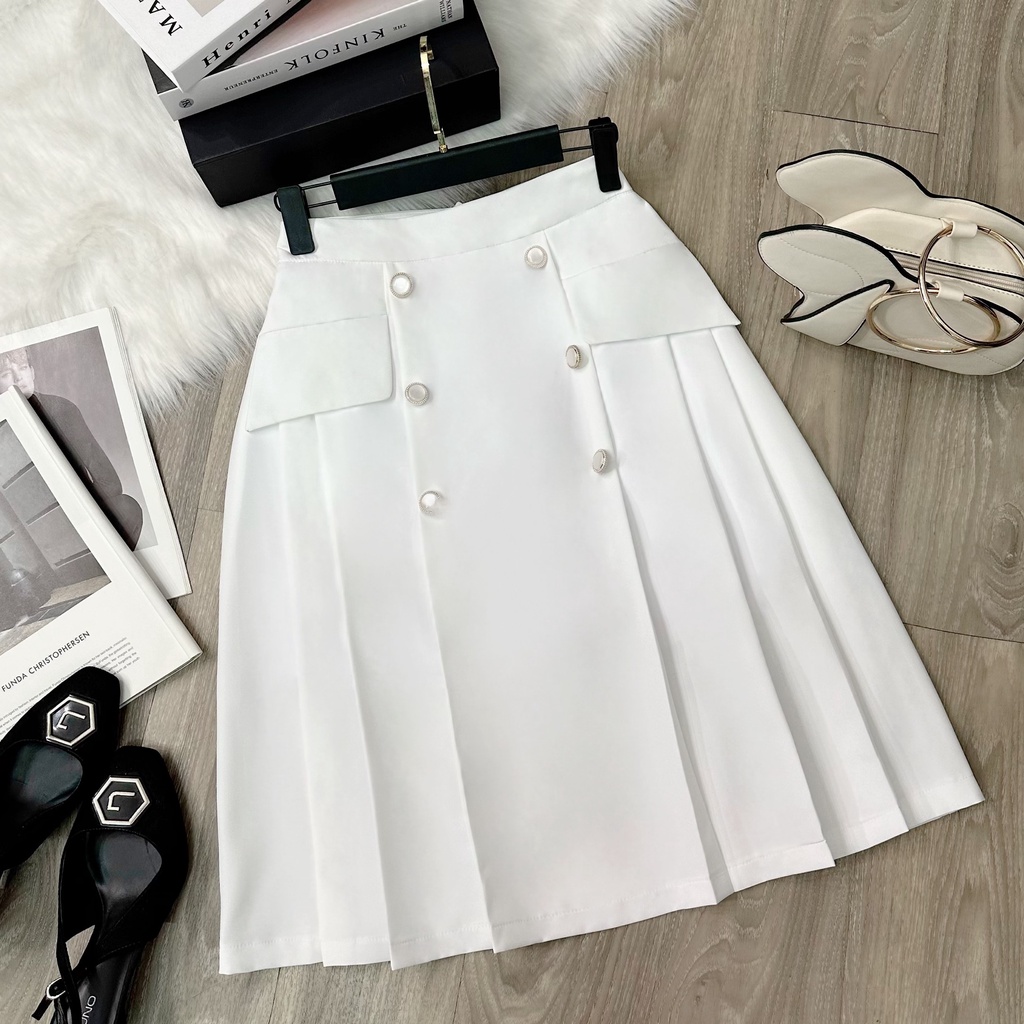 Chân Váy Xếp Ly Bigsize Đi Chơi Công Sở 55 -90kg