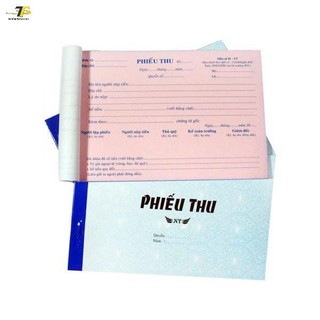 Hóa đơn - Phiếu thu - Phiếu chi 2 liên - 13 x 19cm - 50 bộ