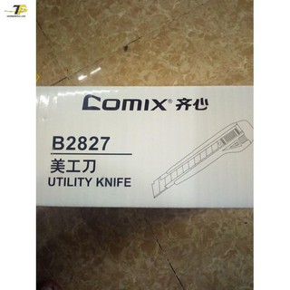 Dao rọc giấy lưỡi 18mm - Comix B2827 (2827)