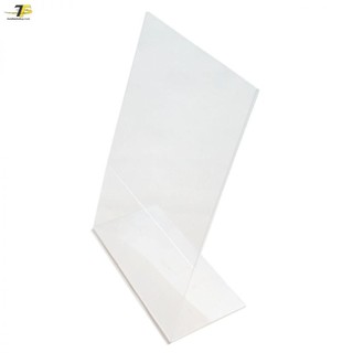 Kệ Mica Để 1 Giấy Ngang A5 - Mica 2mm F02, Kt 21x15 cm